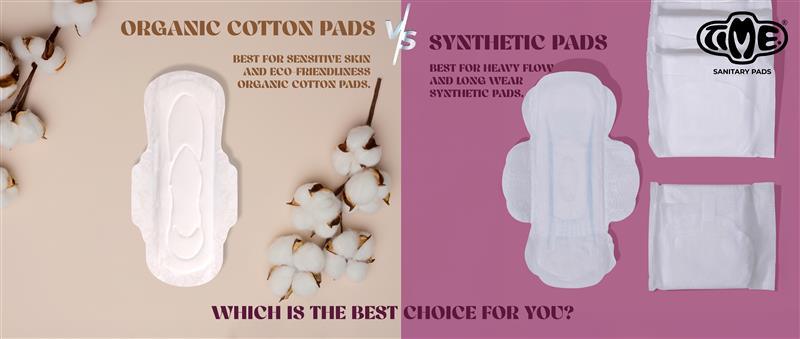 Organic Cotton Pads vs. Synthetic Pads: Which Is the Best Choice for You? - TIMEPADS