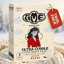 TIME ultra cuddle sanitary pads trial pack with 7 pads