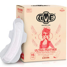 TIME ultra feather xxl+ sanitary pads with premium box containing 15 pads