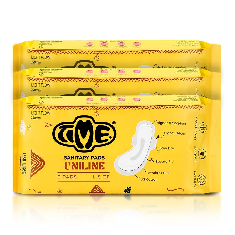 Uniline 240mm L+ 3 Packs (6 pads each)