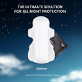 Ultra soft comfort leak protection heavy flow night pads XXL+ 7 pads