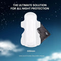 Ultra soft comfort leak protection heavy flow night pads XXL+ 7 pads