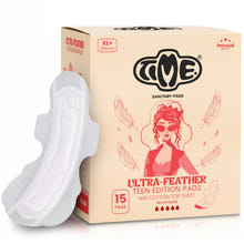 Time Ultra-Feather Teen Edition XL+ 290mm Sanitary Pads Box with Cotton Top Sheet and 15 Pads