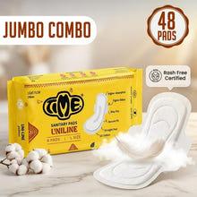 TIME uniline jumbo combo with 48 pads and rash free certified pads
