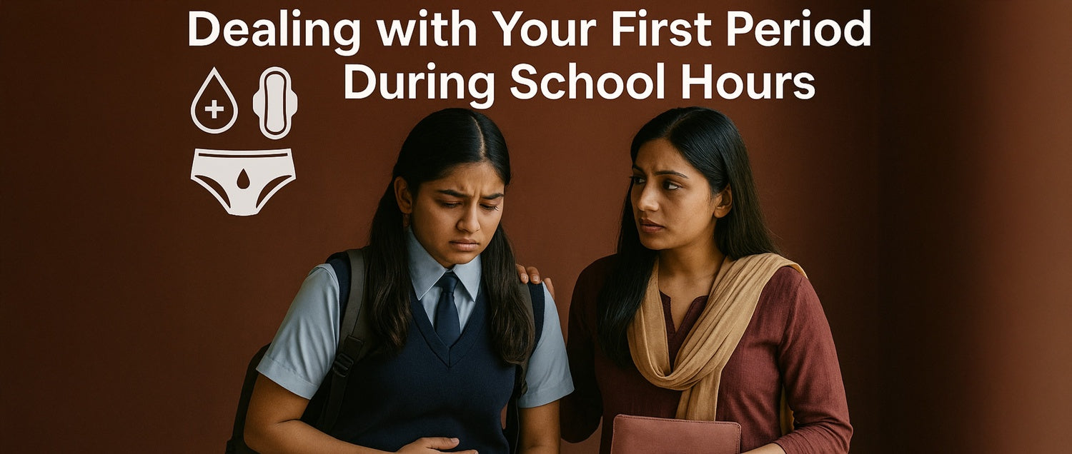 Dealing with Your First Period During School Hours