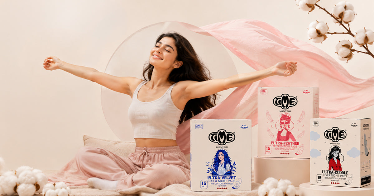 Benefits of Using Cotton Sanitary Pads During Your Period