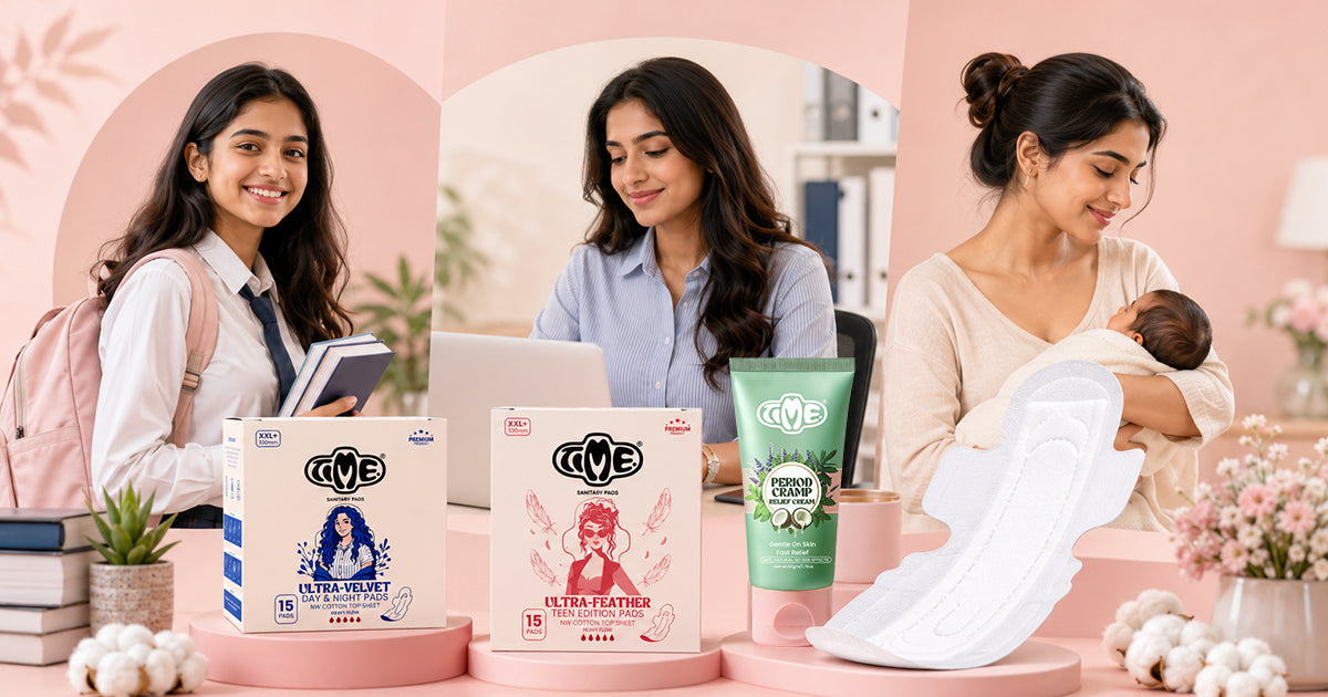 Best sanitary pads for teens,working womens and new moms with TIME sanitary pads