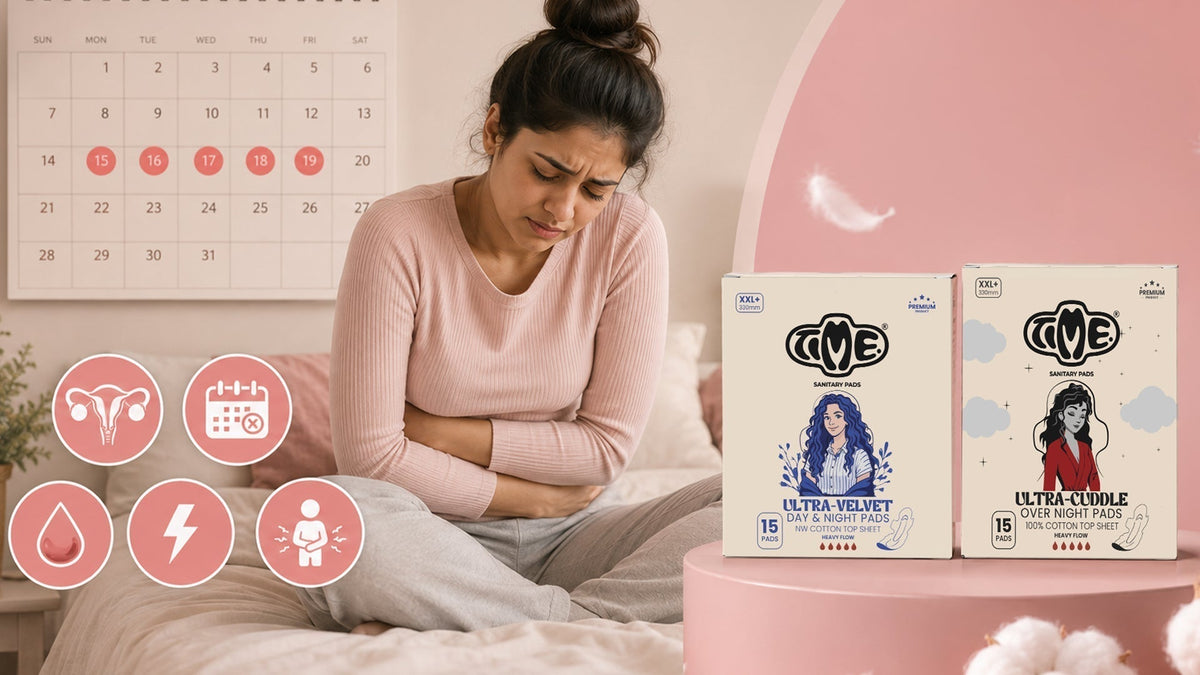 Best sanitary pads for PCOD and PCOS with TIME