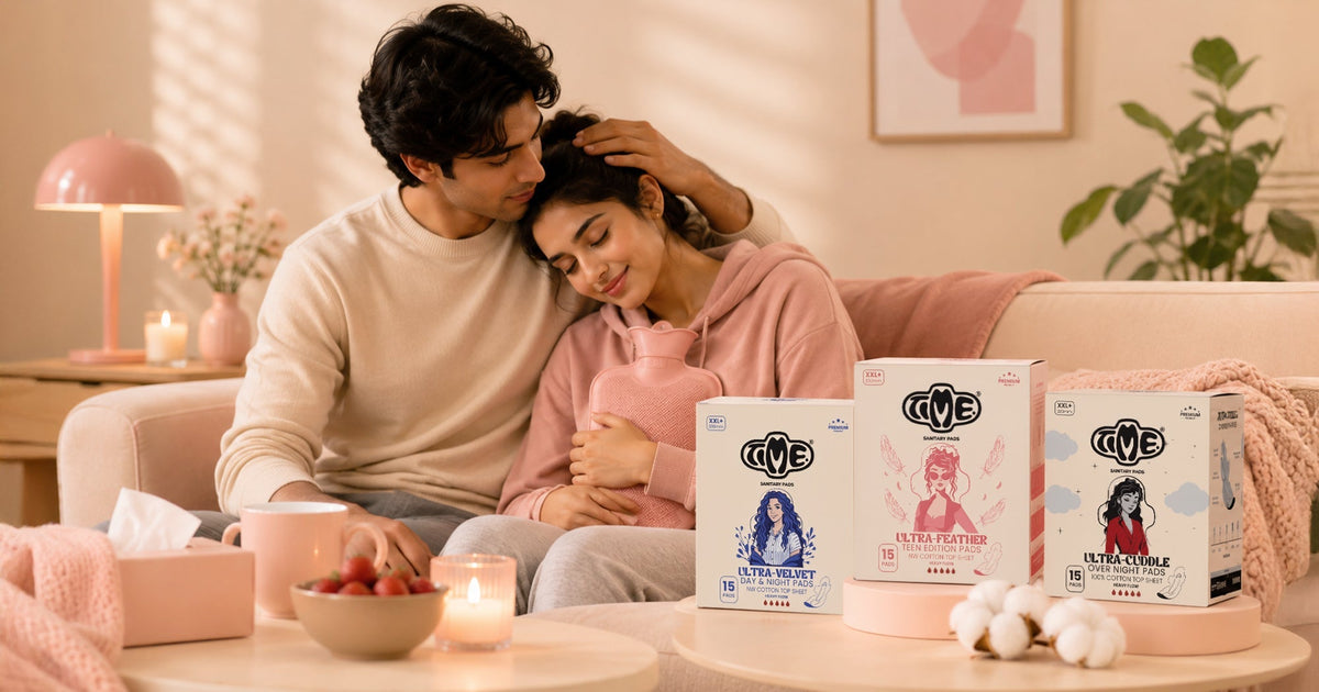 Simple way to care your wife during her periods with TIME sanitary products
