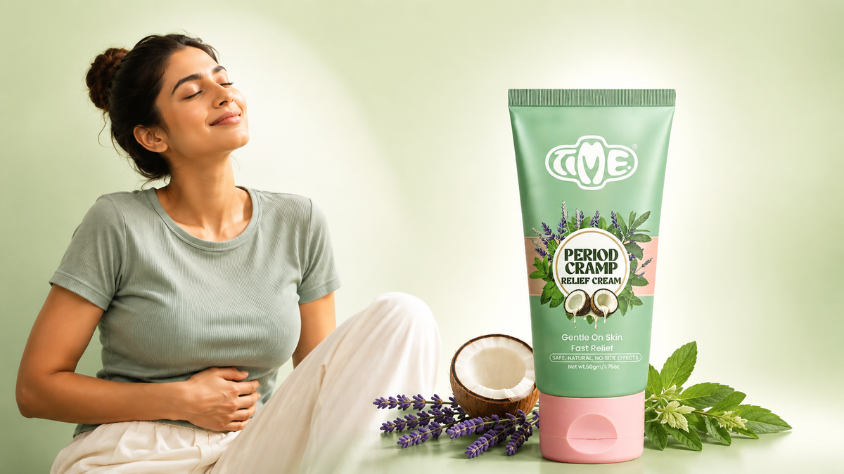 TIME Period Pain Relief Cream: Built for Days Like This