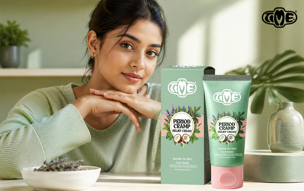 Experience soothing relief with TIME period pain relief cream