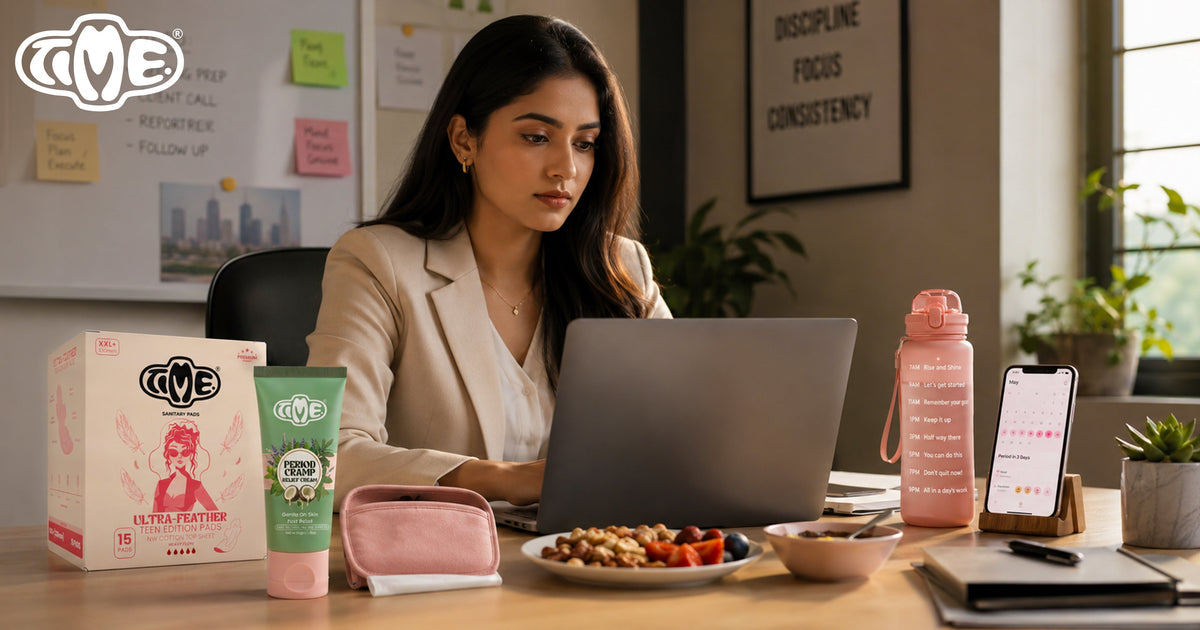 What to Keep in Your Office Desk During Periods