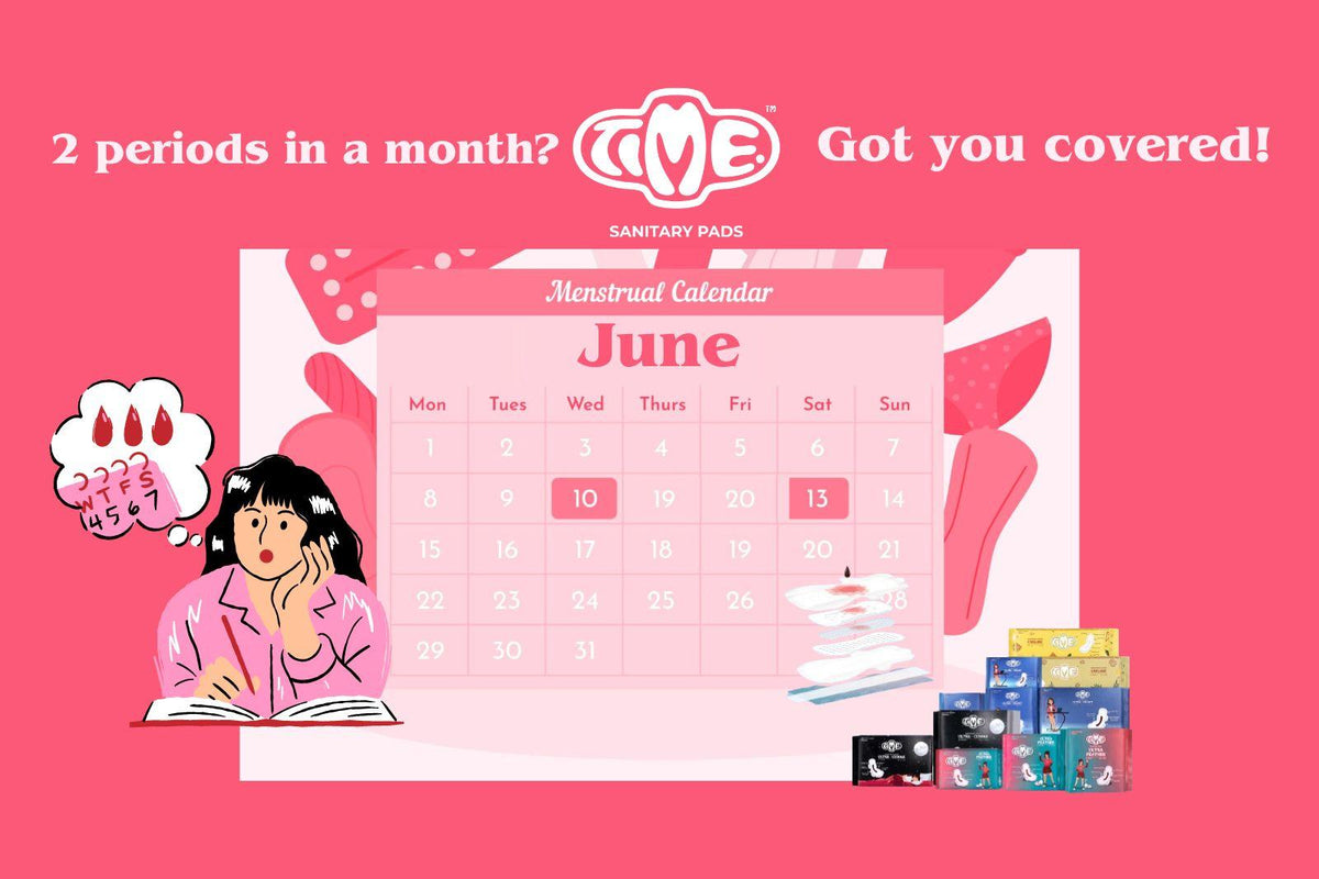 Why Two Periods in One Month? Causes and Solutions - TIMEPADS