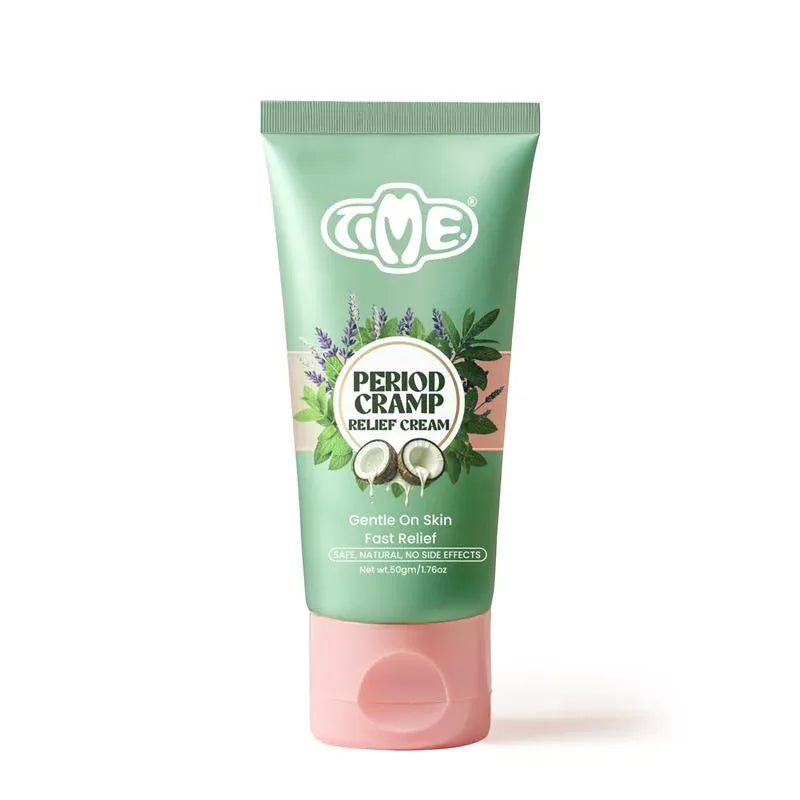Period Pain Relief Cream for Menstrual Cramps – Natural Ayurvedic Formula - TIMEPADS
