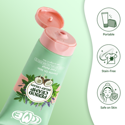 Period Cramps Relief Cream for Menstrual Cramps – Natural Ayurvedic Formula