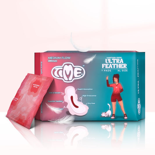 Ultra Feather Medium Flow Teen Sanitary Pads