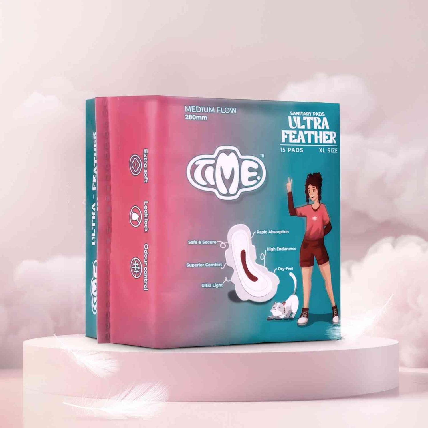 Ultra Thin long Sanitary Pads -XL