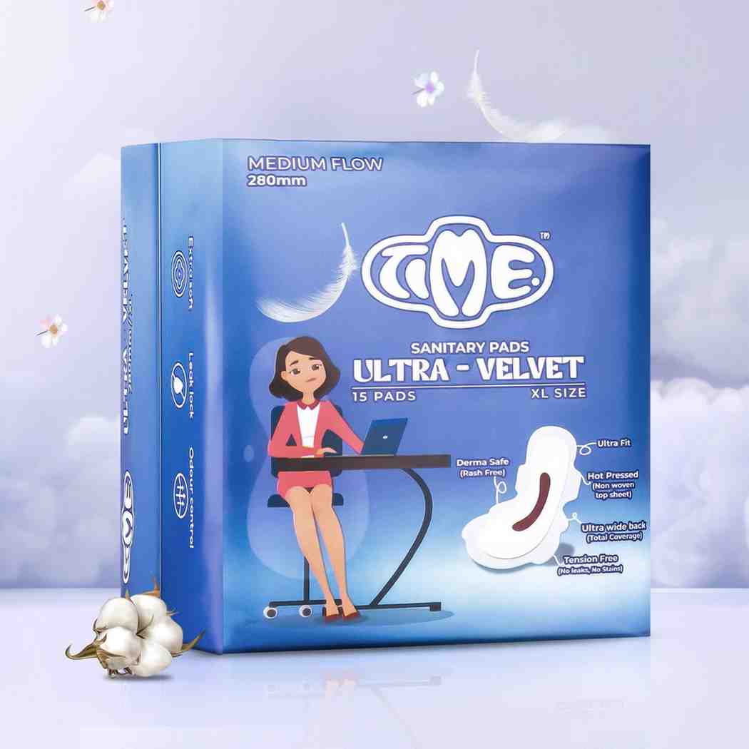 Travel friendly sanitary pads