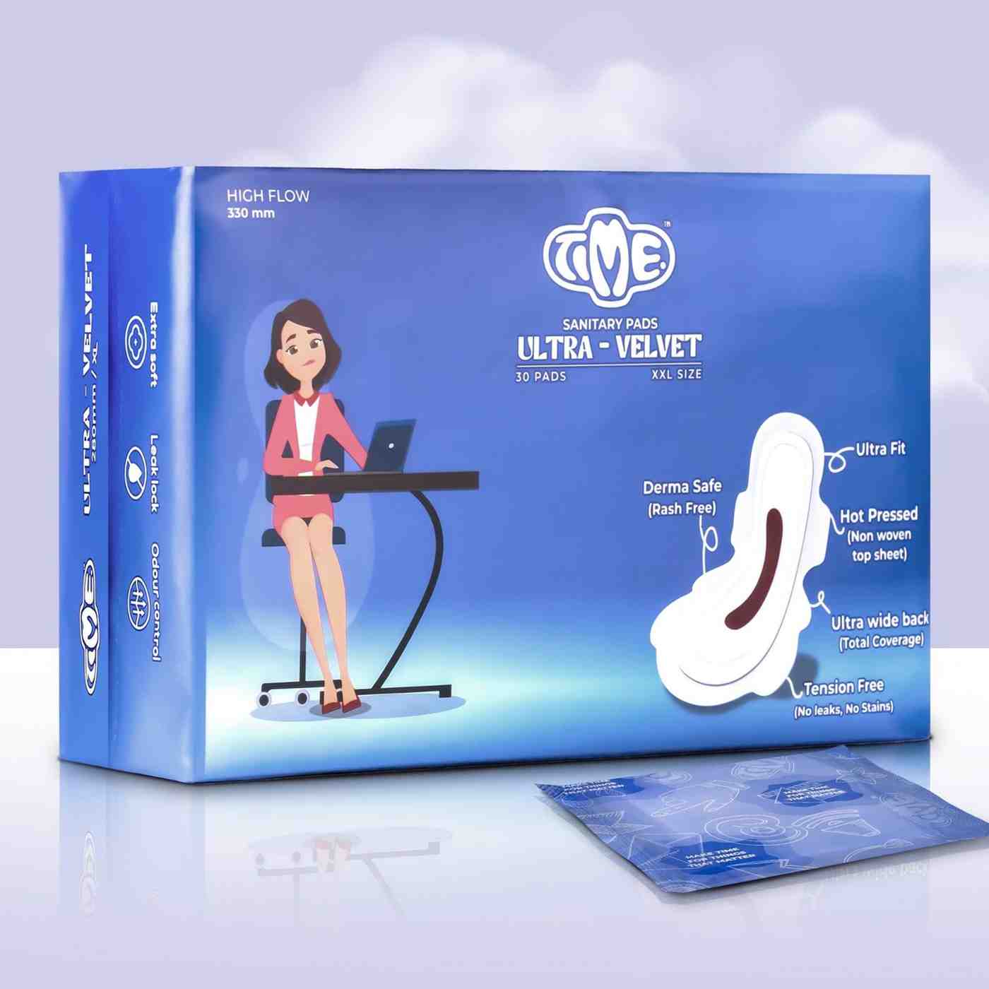 Ultra soft - Sensitive Skin Sanitary Pads
