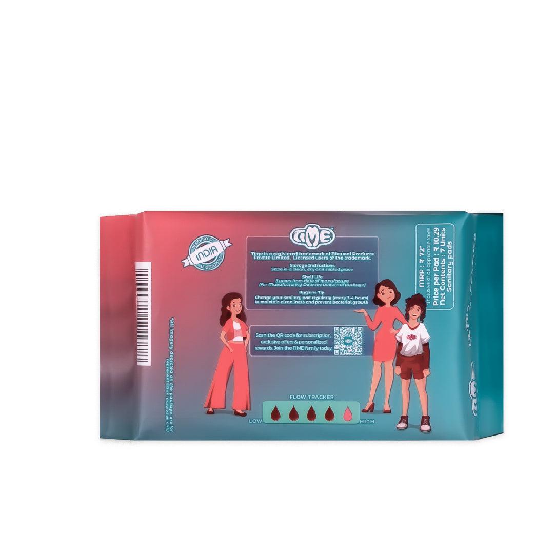 Ultra Feather XL 7 (2 packs) & Ultra Cuddle XXL 7 (1 pack) Sanitary Pads - Timepads.in