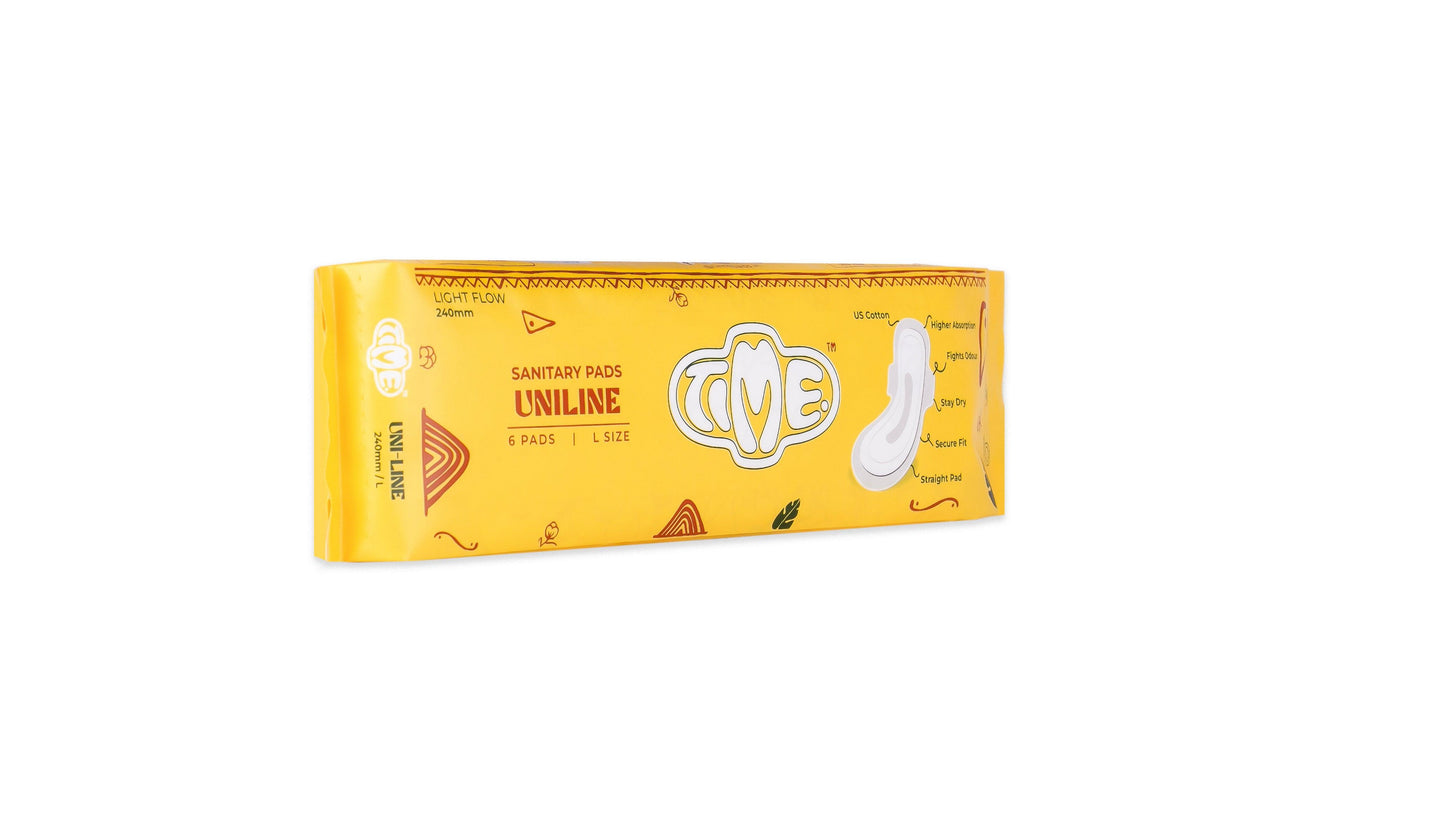 Uniline Super Combo Sanitary Pads - Timepads.in