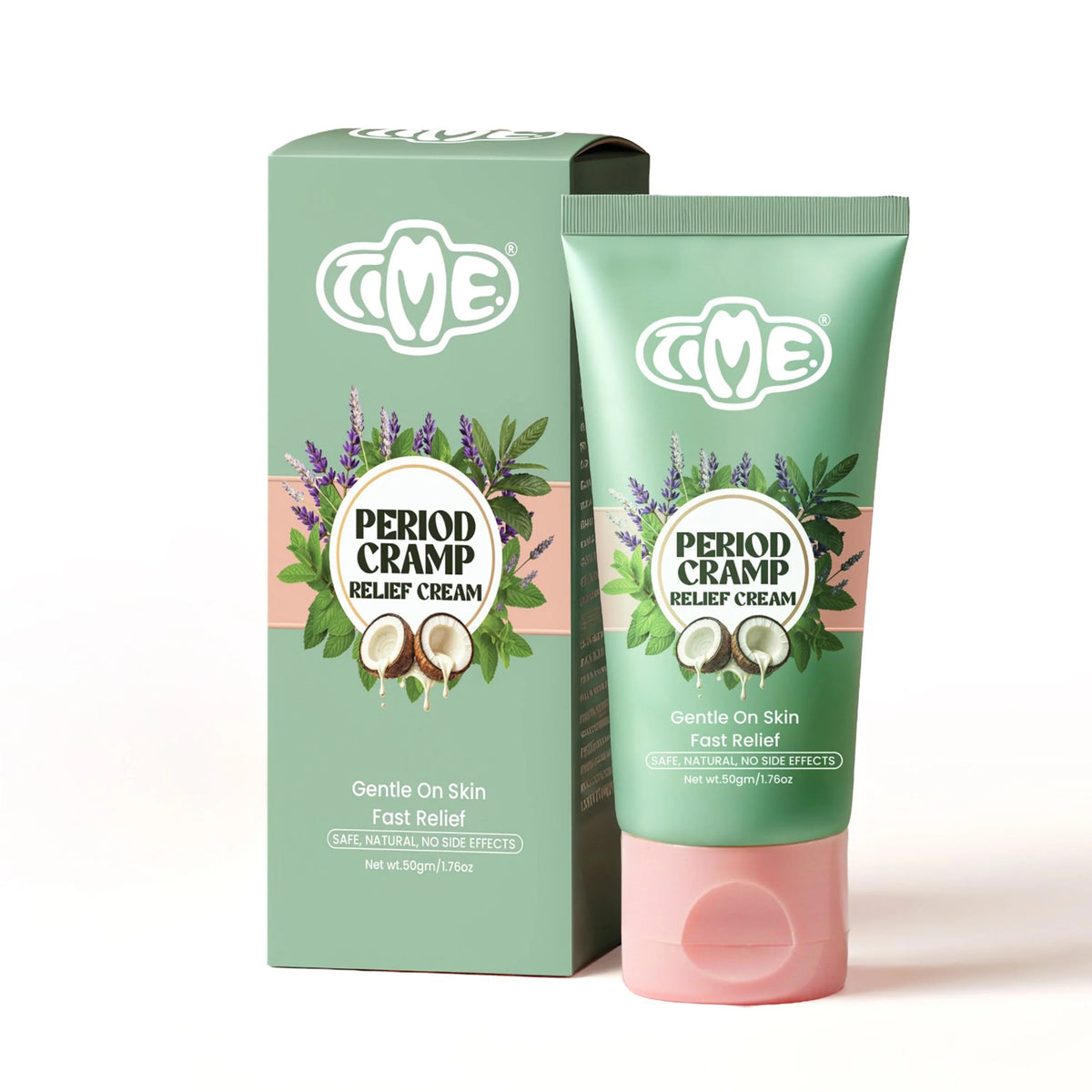 Period Pain Relief Cream for Menstrual Cramps – Natural Ayurvedic Formula - TIMEPADS