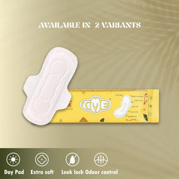 Premium cotton heavy flow netted pads  available in 2 variants