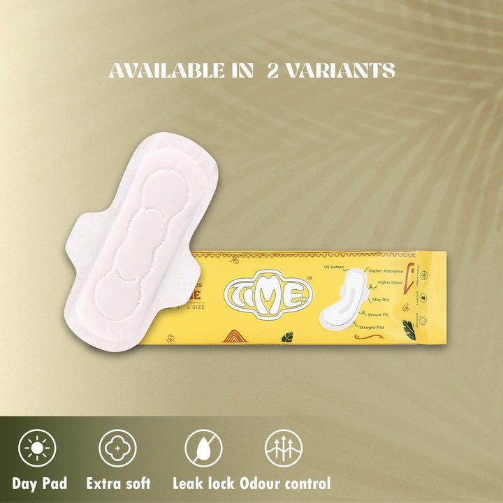 Time - US Cotton Sanitary Pads - L - TIMEPADS