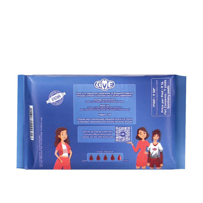 Ultra Velvet Super Combo Sanitary Pads - Timepads.in