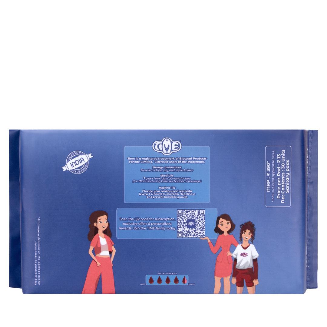 Ultra Velvet Super Combo Sanitary Pads - Timepads.in